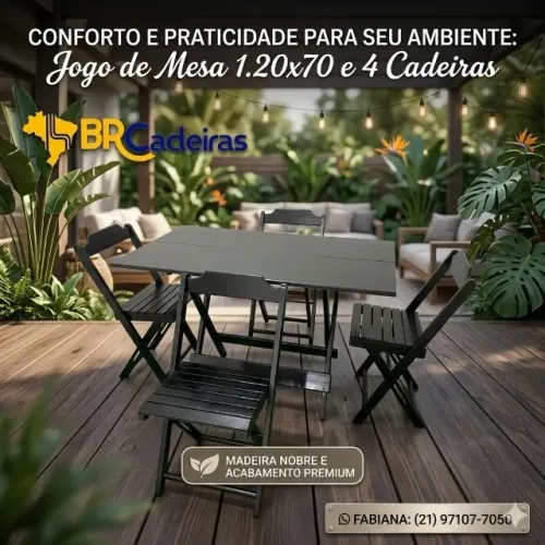 Jogo de madeira 1.20x70