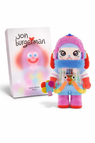 Mega Space Molly 400% Jon Burgerman - Original Pop Mart 