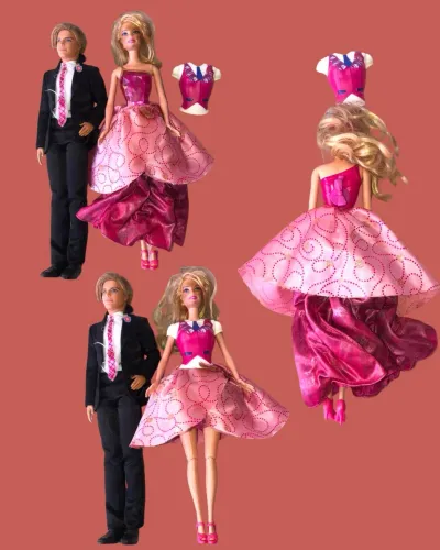 Barbie escola de princesas + príncipe