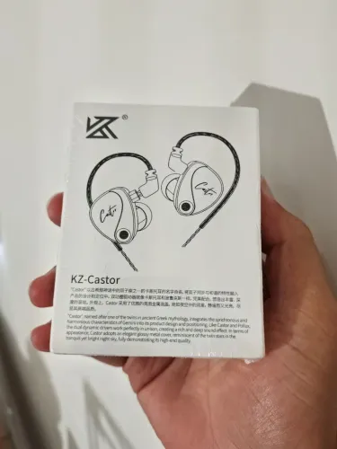 Fone KZ Castor Versão Bass - Novo Lacrado Original