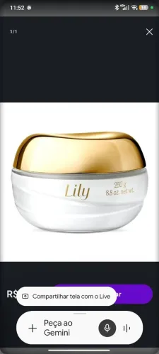 Hidratante Lily