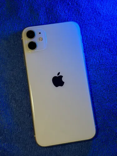 iPhone 11 Branco 128GB | Face ID OK | Tela Inteira