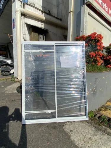 JANELA DE ALÚMINIO BRANCO 2 FOLHAS 1.00X80 - PROMOÇÃO EXCLUSIVA
