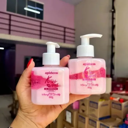 Gel Aromatizador corporal Kiss Girl Morango 