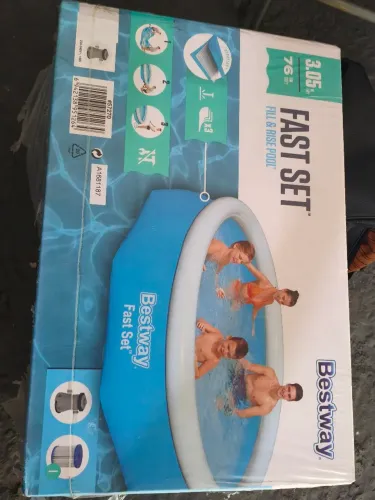 PISCINA INFLÁVEL COMPLETA