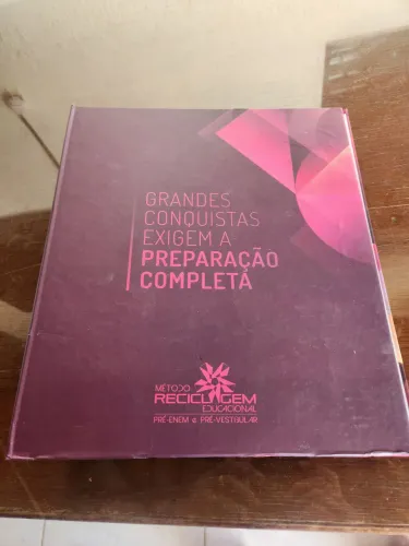 1 Fichario para estudantes seminovo