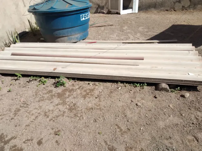 Telhas de cimento amianto 3,66 X 2.20 m