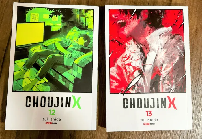 Choujin X, Vol. 12 e 13 - Sui Ishida (recém lançados)