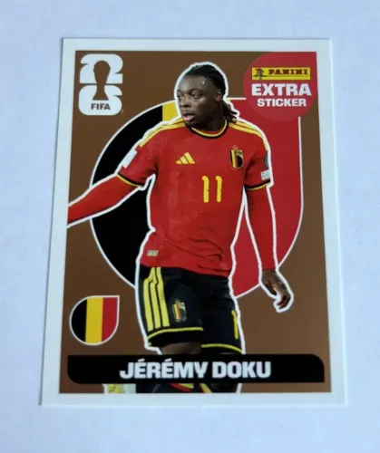 Figurinha Bronze Legend Jeremy Doku