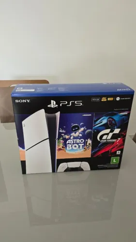 PlayStation 5, Digital, SSD 825GB, Controle + 2 Jogos Digitais - Novo e Lacrado!