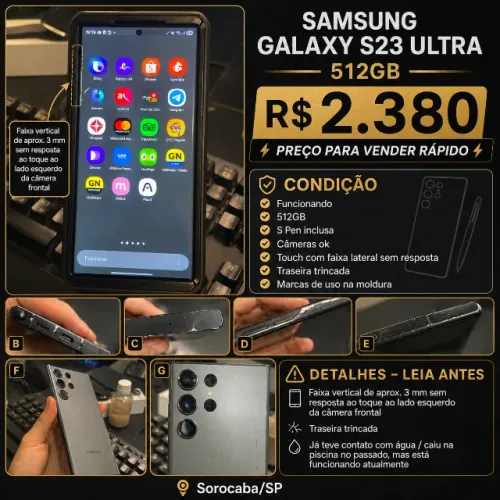 ? SAMSUNG GALAXY S23 ULTRA 512GB