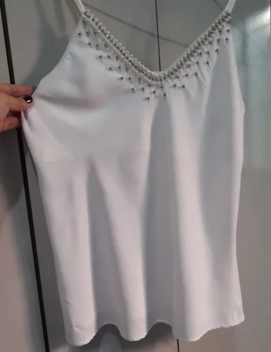 Blusinha de Alcinha Branca M