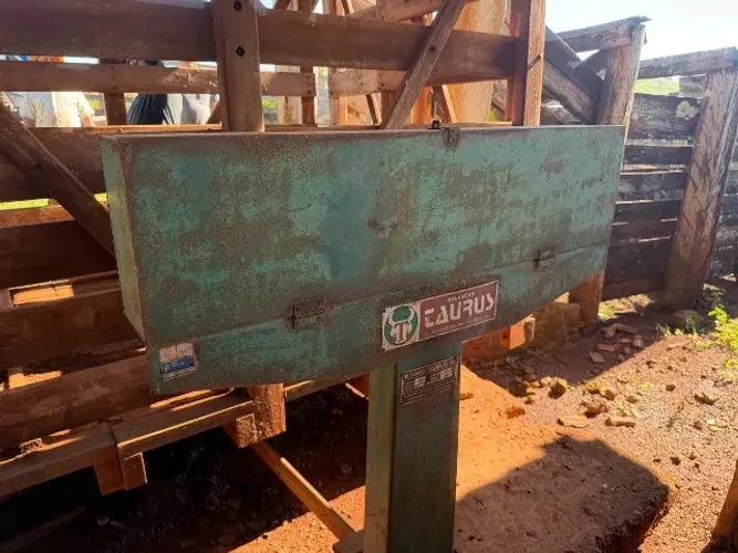 Balança mecânica bovina!