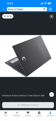 Notebook positivo Motion