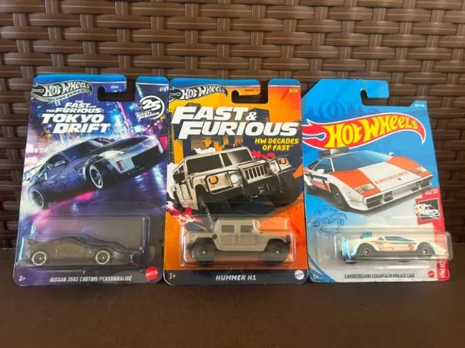 Hot Wheels VF (Silver Series) e T-Hunt