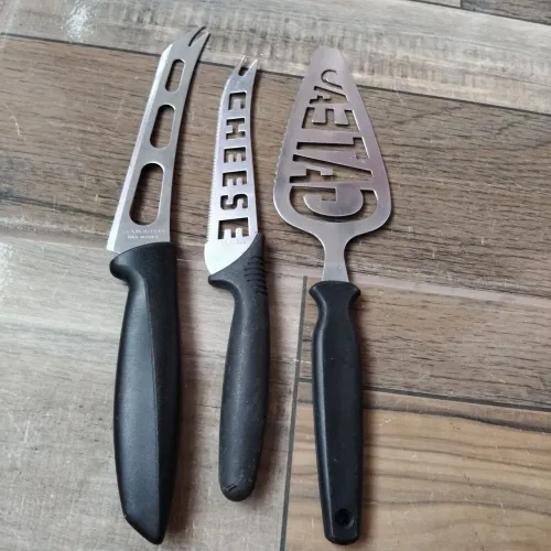 Talheres para pizza e queijo 