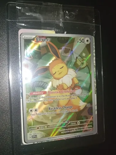 Eevee PROMO LACRADA inglês Original Pokémon TCG