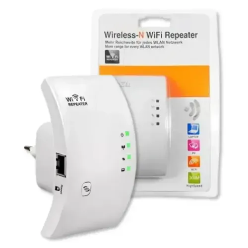 Repetidor Ampliador Wifi Sem Antena *NOVO*