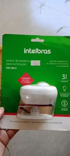 Sensor de presença Intelbras