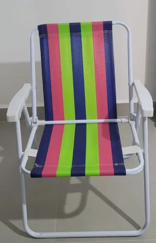 Cadeiras Dobráveis para Praia/Varanda