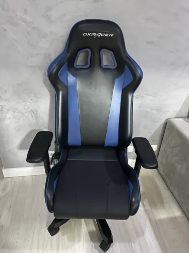 Cadeira Dxracer King K-series Preta E Azul K99-nb