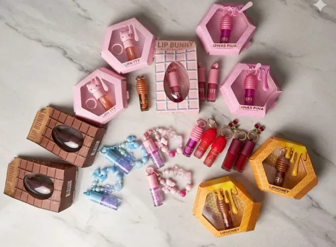 Lip gloss atacado franciny ehlke e diversos 21 gloss