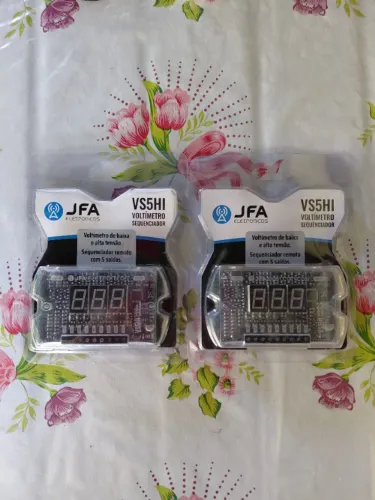 2 Voltímetros Sequenciador JFA-VS5HI-Novos