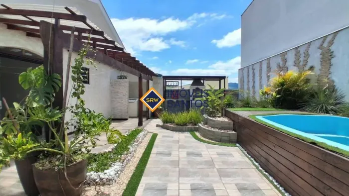 Casa com 3 dormitórios (1 suíte) piscina churrasqueira Jardim Europa, Águas de Lindóia