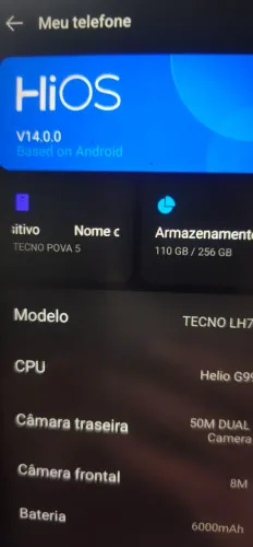 Vendo celular pova5