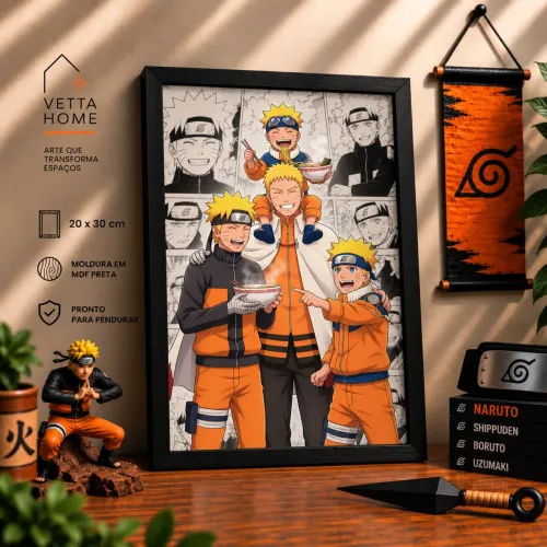 Quadro decorativo Naruto 20x30cm