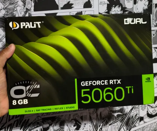 RTX 5060 TI 8GB LACRADA. VENDO OU TROCO 