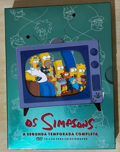 DVD Box Os Simpsons - Segunda Temporada Completa DIGIPAK