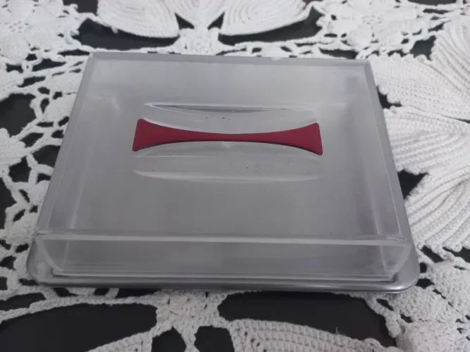 Porta frios Brinox tampa traseira base inox antigo