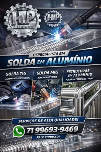 Solda de alumínio 