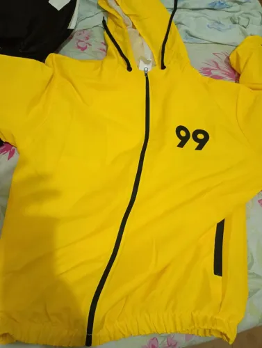 JAQUETA I99 MPERMEÁVEL, CORTA VENTO , ZÍPER - TAMANHO GG ( NOVA SEM USO )