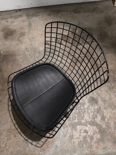 4 Cadeiras Bertoia Preto da Tok&Stok