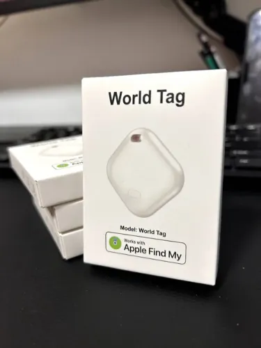 Tag localizadora rastreadora iPhone AirTag apple