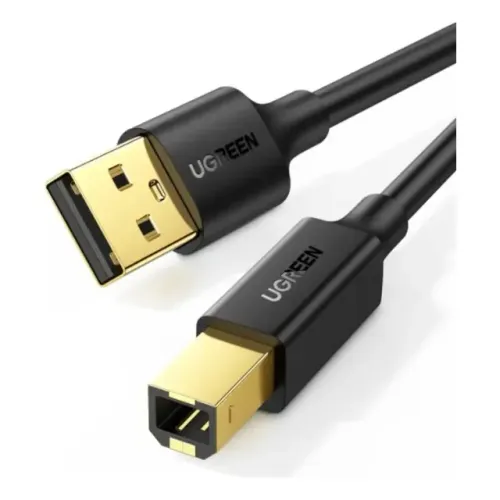 Cabo USB-A para USB-B 2.0 UGREEN para Impressora 3 Metros