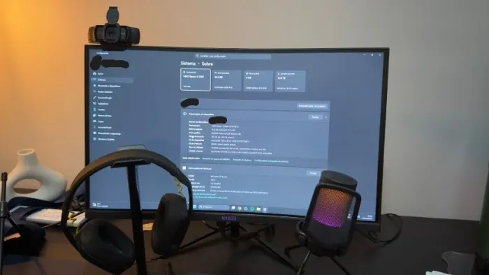 PC GAMER COMPLETO + SETUP STREAMER RGB + CONTROLE DE PS5