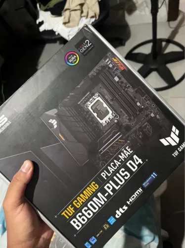 Placa-Mãe ASUS TUF Gaming B660M-PLUS D4 LGA 1700 DDR4