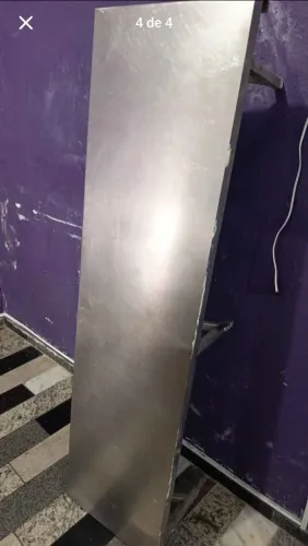 bancada suspensa de inox 185x50.