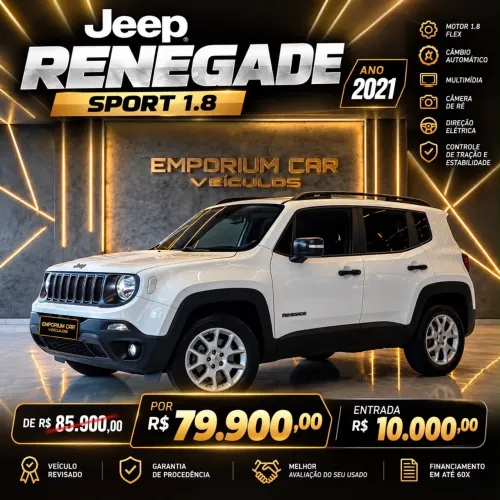 Jeep Renegade Sport 1.8 4X2 Flex 16V Aut. 2021