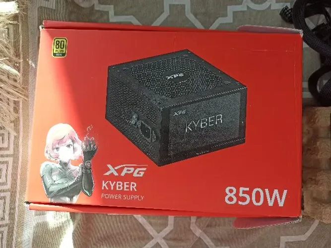 Fonte XPG KYBER 850W Gold Plus (Com defeito)