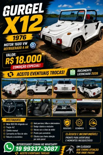 Gurgel X12 X12 1976