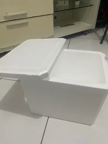 Caixa de isopor 
