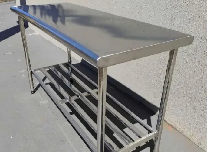 Mesa 100% de inox Grande industrial Nova