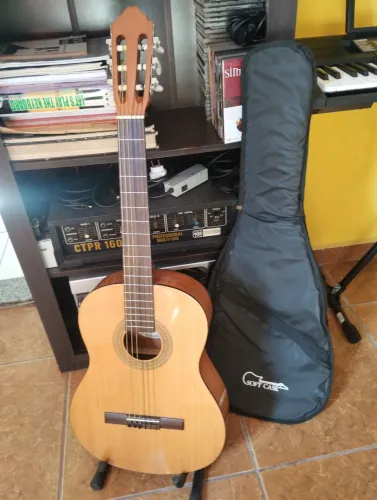 Violão clássico Samick, estado de novo!! Com Bag acolchoado