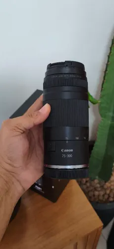 Lente 75-300mm RF CANON - Nova!