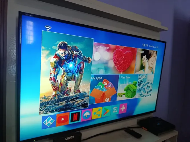 Vendo tv 50 polegadas, não é smart