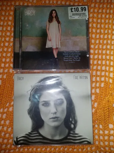 CDs Birdy importados deluxe LEIA